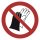 SV07 Verbotszeichen &quot;Benutzen von Handschuhen verboten&quot;