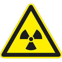 SW03 Warnzeichen "Warnung vor radioaktiven Stoffen...