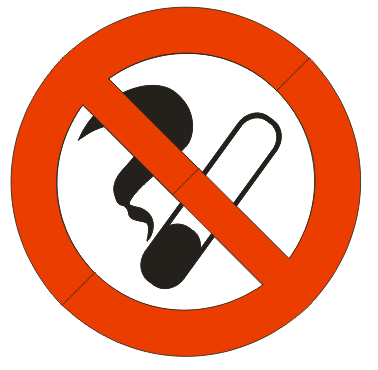 Sonderzeichen "No Smoking"
