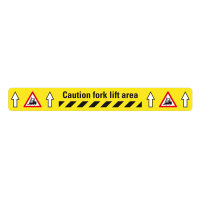 Caution Fork lift area BM-050