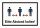 HK06 Hinweisschild bedruckt "Bitte Abstand halten (Version 3)" 200mmx300mm