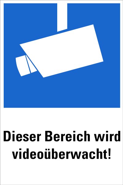 HZ14 Hinweisschild "Videoüberwachung"