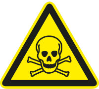 SW16 Warnzeichen &quot;Warnung vor giftigen Stoffen&quot;