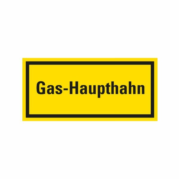 HG04 Hinweisschild "Gas-Hauptbahn"