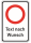 Verkehrszeichen Kombischild "Geschwindigkeitsangabe mit Zusatztext"