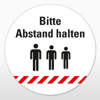 Bitte Abstand halten