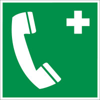 SR10 Rettungszeichen "Notruftelefon"