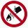 SV13 Verbotszeichen "Mit Wasser löschen verboten"