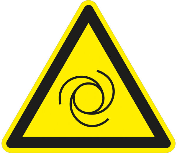 SW18 Warnzeichen "Warnung vor automatischem Anlauf"