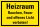 HG02 Hinweisschild "Heizraum"