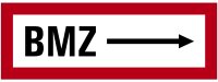 SB46 Brandschutzzeichen "BMZ Richtungsangabe"