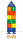 Schulhof- und Spielplatzmarkierungen "Rakete", 6-farbig, ca. 3600 x 2800 mm
