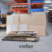 Palette abstellen verboten Innenbereich, PVC antirutsch, 200 mm Ø