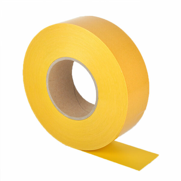 Bodenmarkierungsband PVC strapazierfähig BM-050, gelb, 100 mm x 25 m