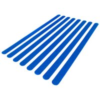 Antirutsch-Streifen, 8er Set, blau, 30 x 640 mm