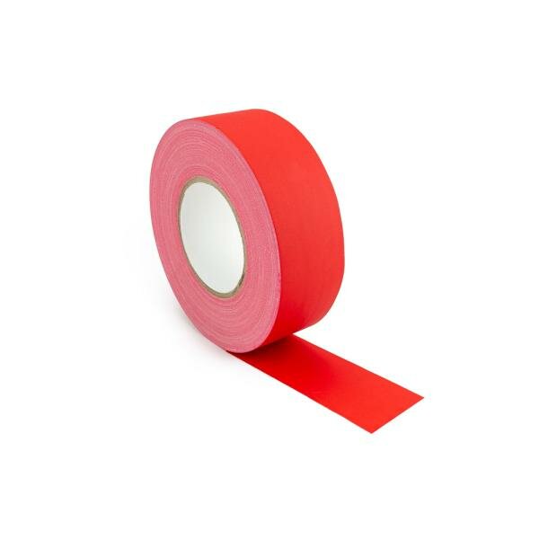 High Professional Gaffer Tape Gewebeklebeband matt BM-029, rot, 25 mm x 50 m