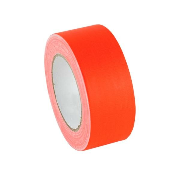 High Professional Gaffer Tape Gewebeklebeband matt BM-029, neon orange, 25 mm x 25 m