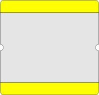 Bodenschild DIN A4 blau offen