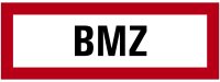 SB45 Brandschutzzeichen "BMZ" Folie 105x297 mm