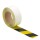 Bodenmarkierungsband antirutsch Plus BM-030-1 gelb/schwarz, Kleber permanent, 50 mm x 10 m