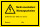 HM03 Hinweisschild "Wartungsarbeiten mit Piktogramm" Aluverbund 200 x 300 mm