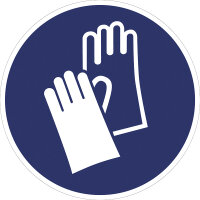 SG04 Gebotszeichen "Handschuhe benutzen" PVC,...