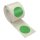 Bodenmarkierungs-Punkte - PVC, grün, 75 mm x 10 m