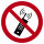 SV20 Verbotszeichen "Eingeschaltetet Mobiltelefone verboten" PVC, 400 mm