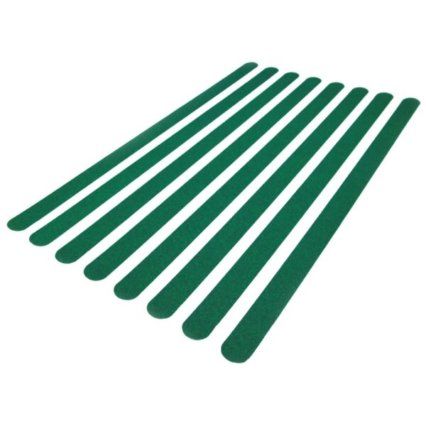 Antirutsch-Streifen, 8er Set, grün, 30 x 640 mm