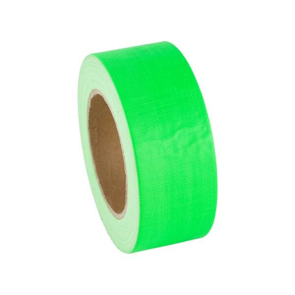 High Professional Gaffer Tape Gewebeklebeband matt BM-029, neon grün, 25 mm x 25 m