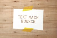 LSS Sprühschablonen Buchstaben "A-Z" Zeichenhöhe 200 mm, umlaufend 50 mm Sprühnebelschutz