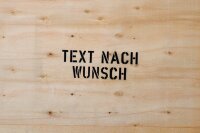LSS Sprühschablonen Buchstaben "A-Z" Zeichenhöhe 200 mm, umlaufend 50 mm Sprühnebelschutz