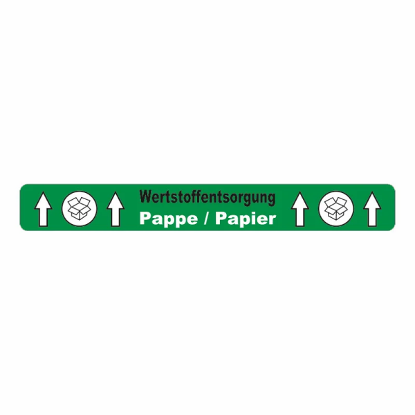 MUSTER: BM-050 Wertstoffentsorgung Pappe / Papier