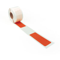 MUSTER: Bodenmarkierungs-Streifen - PVC, rot, 50 mm x 10 m