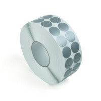 MUSTER: Gewebeklebepunkte speziell für Etikettenspender grün