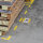 MUSTER: Bodenschild 1/2 DIN A4 längs gelb geschlossen