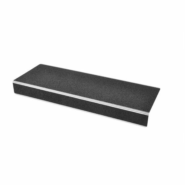 MUSTER: Antirutsch-Treppenkantenprofil LPS-5409, schwarz, 1000 mm, breit