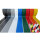 MUSTER: Bodenmarkierungsband PVC strapazierfähig BM-050, rot/weiß, 50 mm x 25 m