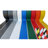 MUSTER: Bodenmarkierungsband PVC strapazierfähig BM-050, hellgrün, 75 mm  x 10 m