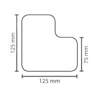 Stellplatzmarkireung standard BM-020, L-Stück, 75...