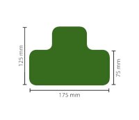 Stellplatzmarkierung standard BM-020, T-Stück, 75...