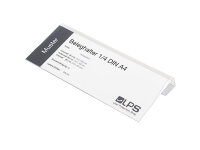Beleghalter 1/4 DIN A4 transparent