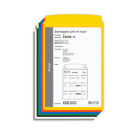 Sichttasche DIN A4 hoch transparent mit Neodym-Magnet und...