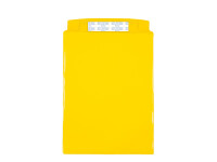 Sichttasche DIN A5 hoch blau Magnetstreifen Regenschutz