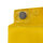 Sichttasche DIN A5 quer gelb mit Neodym-Magnet