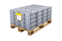 Sichttasche DIN A5 quer hellgrün mit Öse