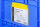 Sichttasche DIN A5 quer transparent mit Magnetstreifen