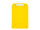 MUSTER: Sichttasche DIN A4 hoch gelb Magnetstreifen Regenschutz