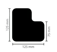 Stellplatzmarkierung extra stark BM-071, L-Stück, 75...