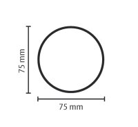 MUSTER: Stellplatzmarkierung standard BM-020 Ronde 75 mm...